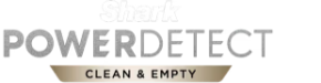 Shark PowerDetect logo with #1 Vacuum Brand UK badge